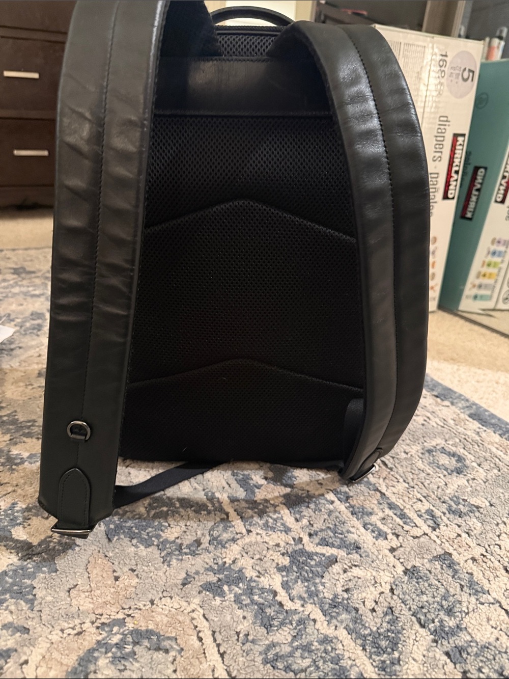 Coach Signature Monogram Brown Stripe Men's Backpack - Picture 5 of 12